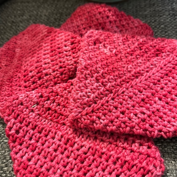 Double thickness recycled cotton coasters! Absorbent & heat tolerant! - Picture 2 of 3